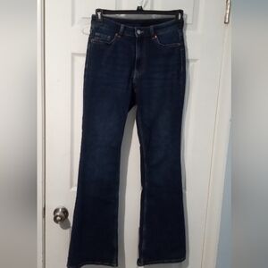 H&M Dark Blue Flare Women's Jeans